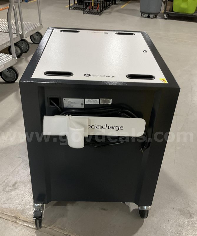 LocknCharge EVO 40 Mobile Device Charging Cart | Heavy Duty Rolling Security Locker