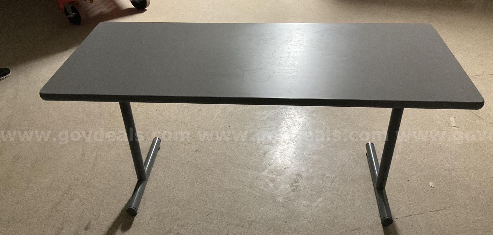 Steelcase Style Commercial Grade Workstation / Utility Table /Classroom - Grey 60x24x29