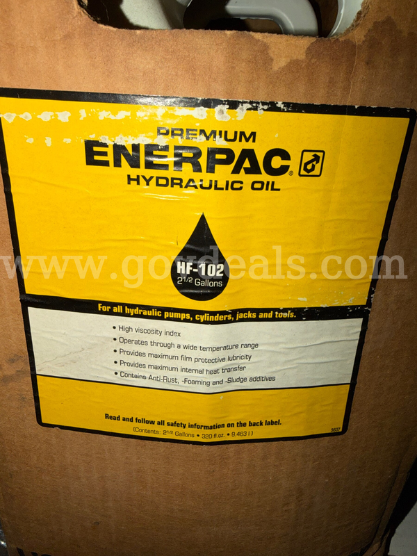 5 Lb Premium Enerpack Hydraulic Oil Hf-102 2x2 1/2 Gal Twin Pack