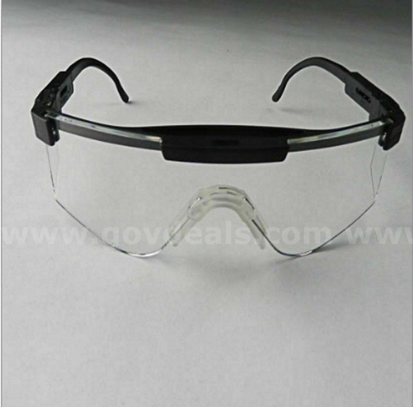 U.S. Army Surplus Lot Of 10 Genuine Military Ballistic Safety Glasses Clear Color Nib Made In Usa *Can Ship*