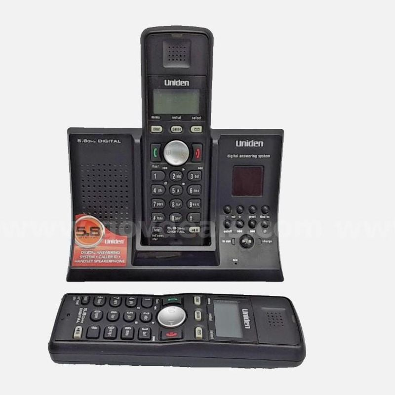 Uniden TRU9280-2 5.8 GHz Two Handsets Digital Cordless Phone System