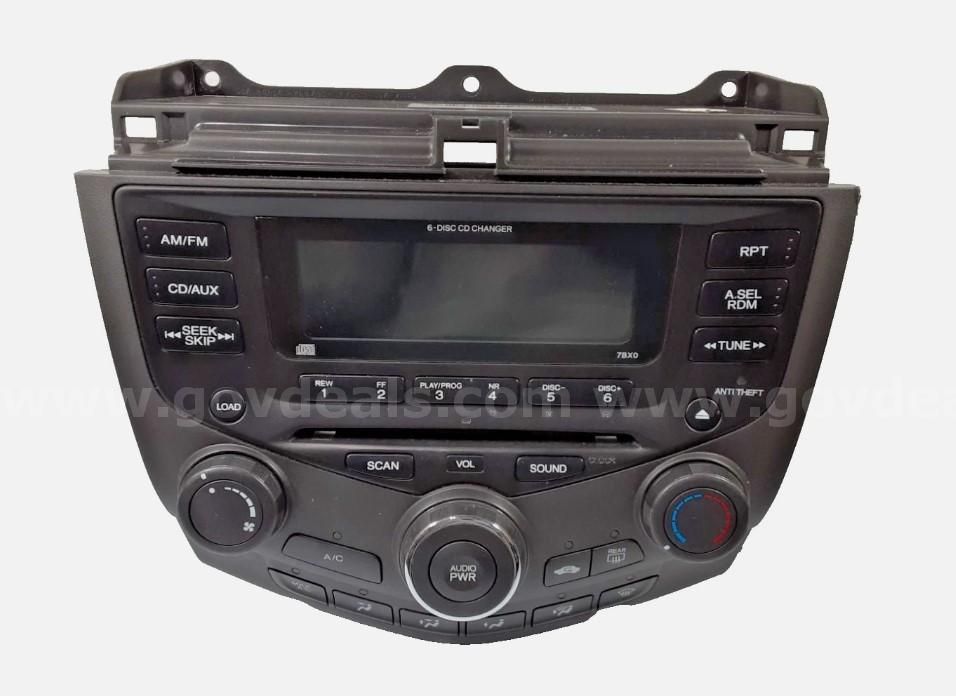 Honda Accord 39175-SDN-A110 AM/FM Radio CD Player 2003–2007