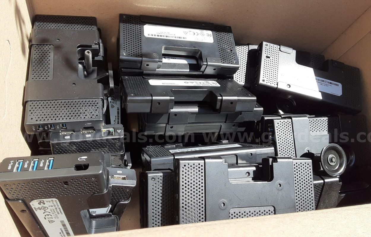 Lot of 50 - HumanScale M/Connect 2 MC2-ATS Docking Station Module Dock DisplayPort Network USB