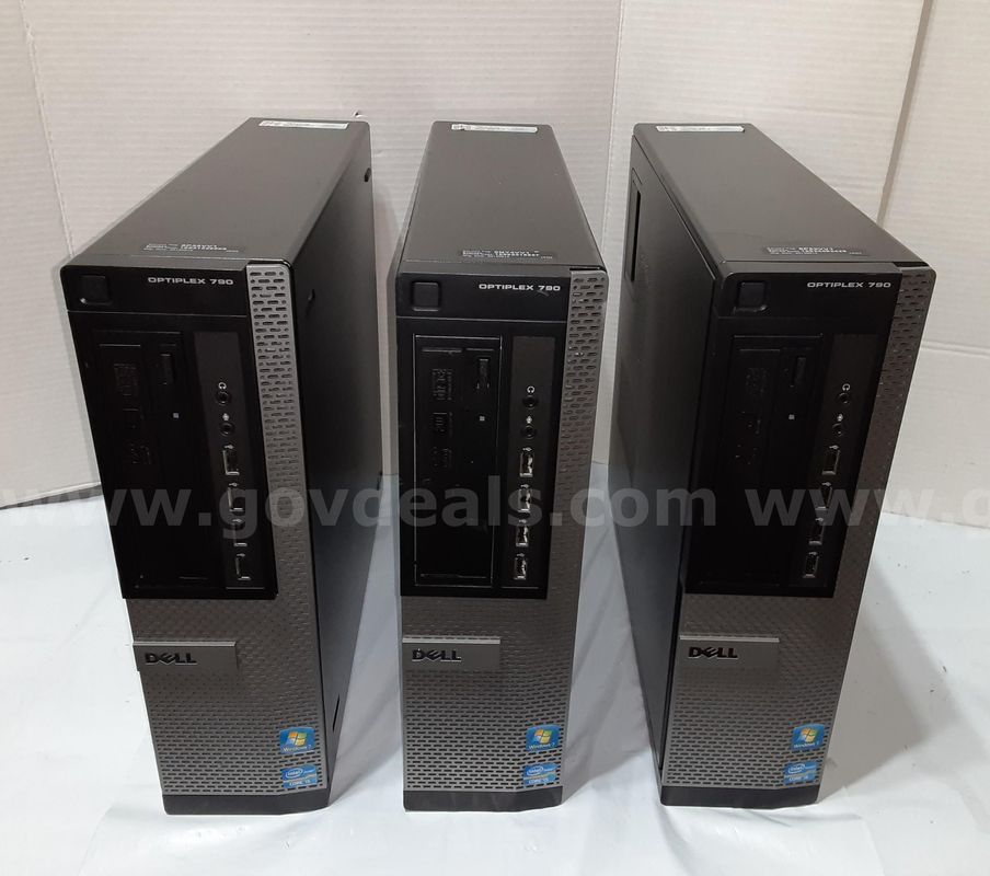 Lot of 3 - Dell OptiPlex 790 Mini Desktop Computer PC Intel Core i5 4GB No HDD