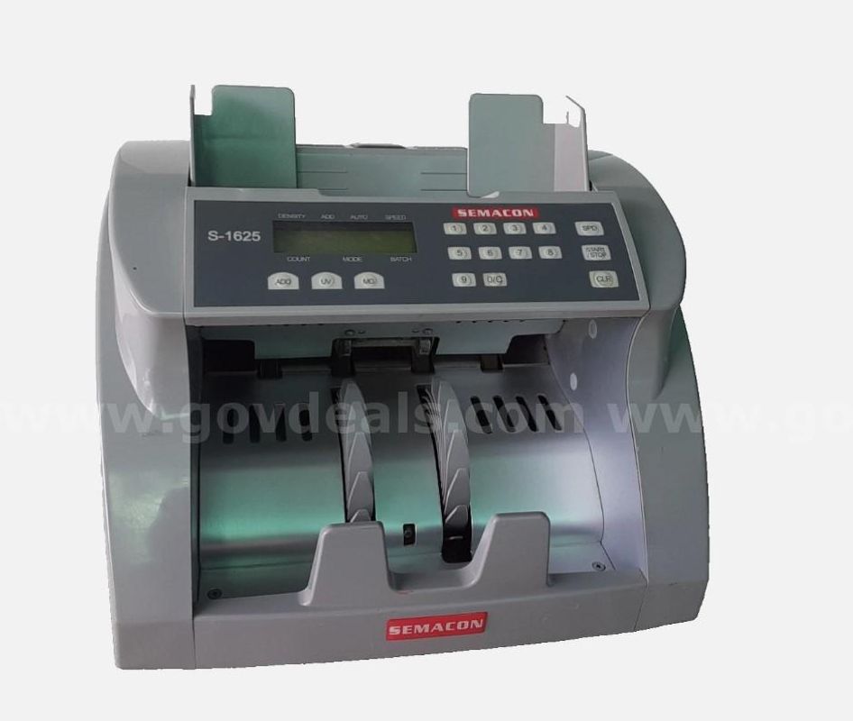 Semacon S-1625 Series 1600 Premium Bank Grade Money Currency Counter Counting Machine