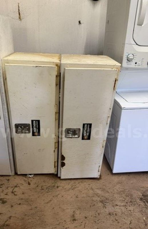 1 Lot of 2 Northern 18 x 48 Truck Toolboxes