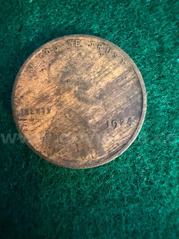 Very nice 1924 Woodie cent