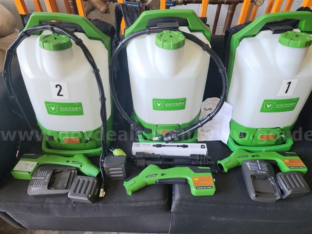 Lot of 3 Disinfectant Sprayers
