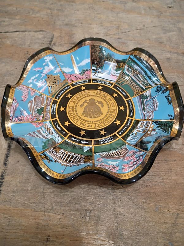 Presidential Seal Decorative Dish