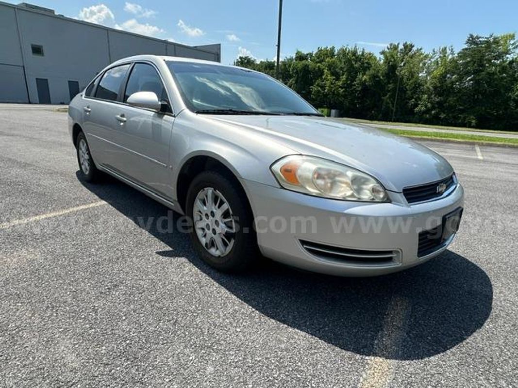 2006 Chevrolet Impala Police 81k Original Miles No Reserve!!!!! Selling to Last Bidder