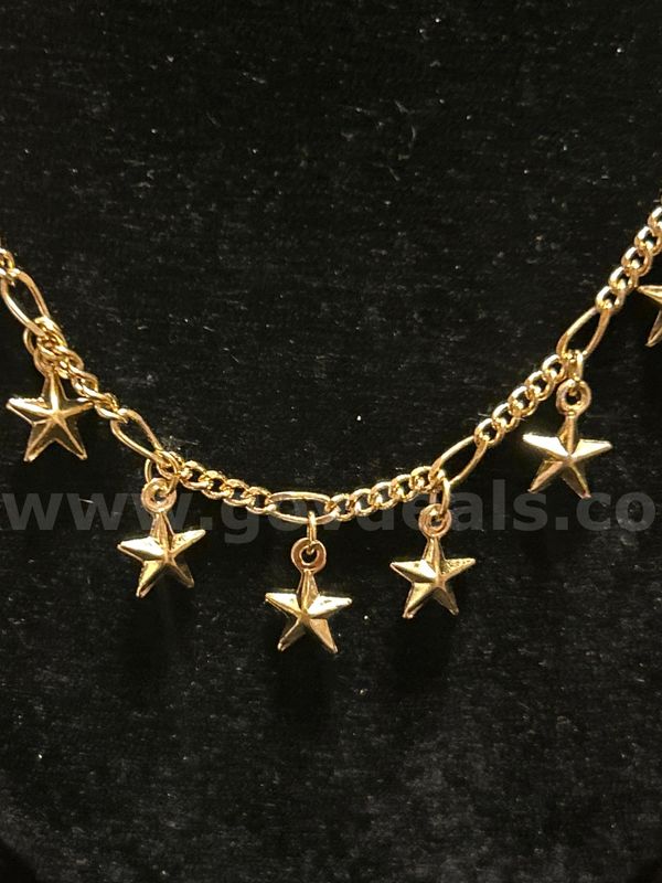 20”, Starfish Necklace. 24K Gold Filled.