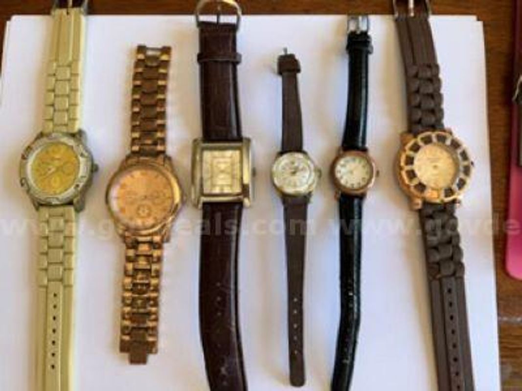 Lot of (6) Vintage Watches, Working/Non-Working