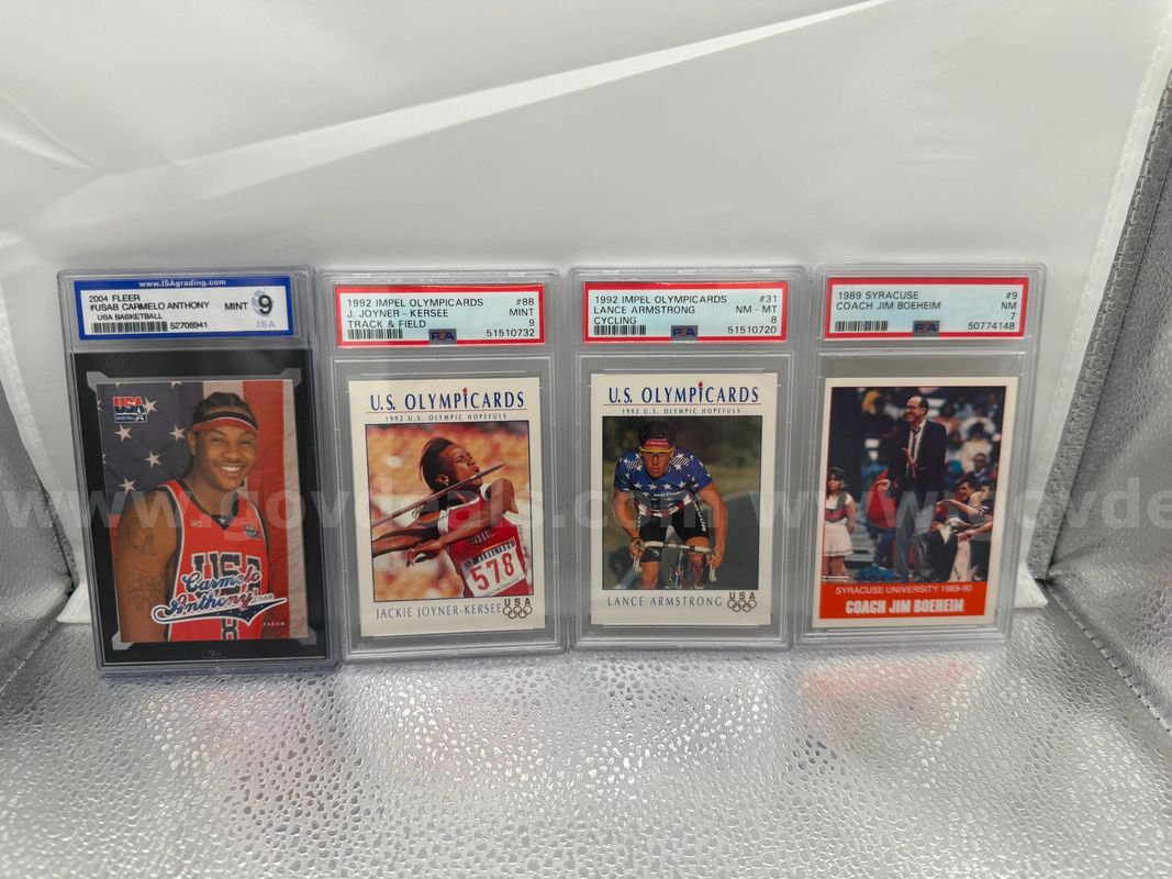 4 Graded Cards