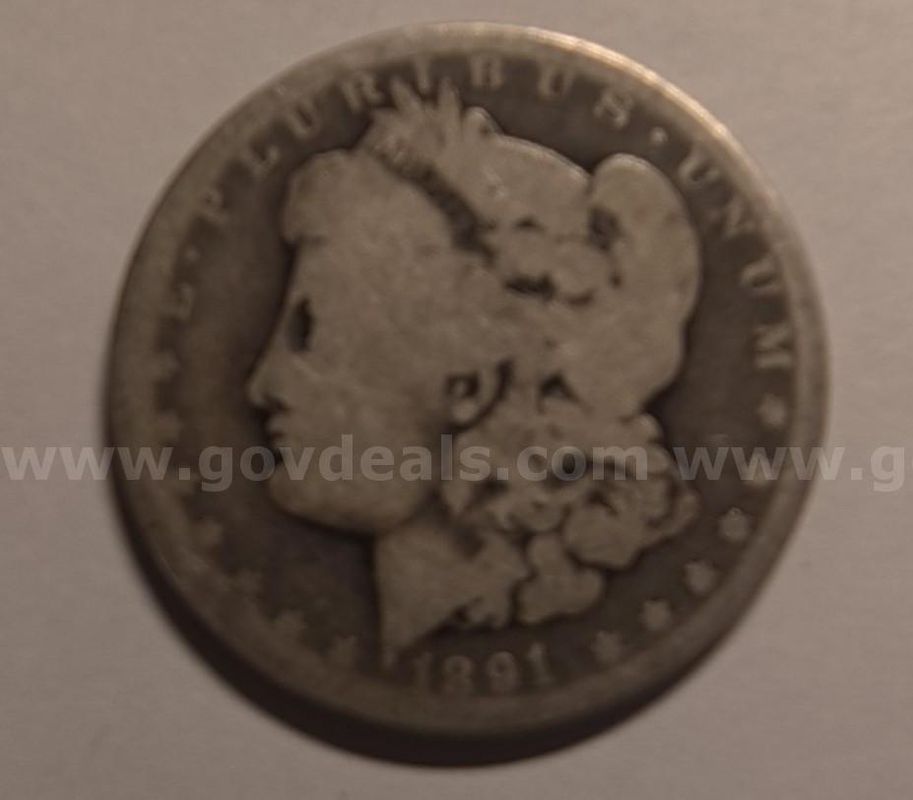 Rare Carson City Mint 1891 Morgan