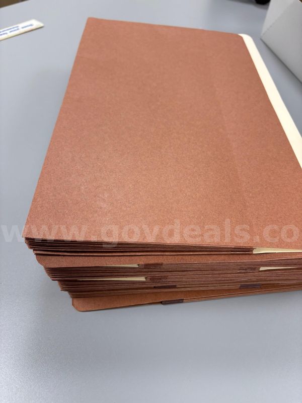 Lot of pocket (accordian) files
