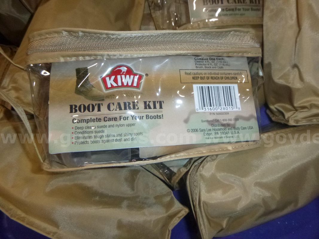 13 kiwi boot care kits