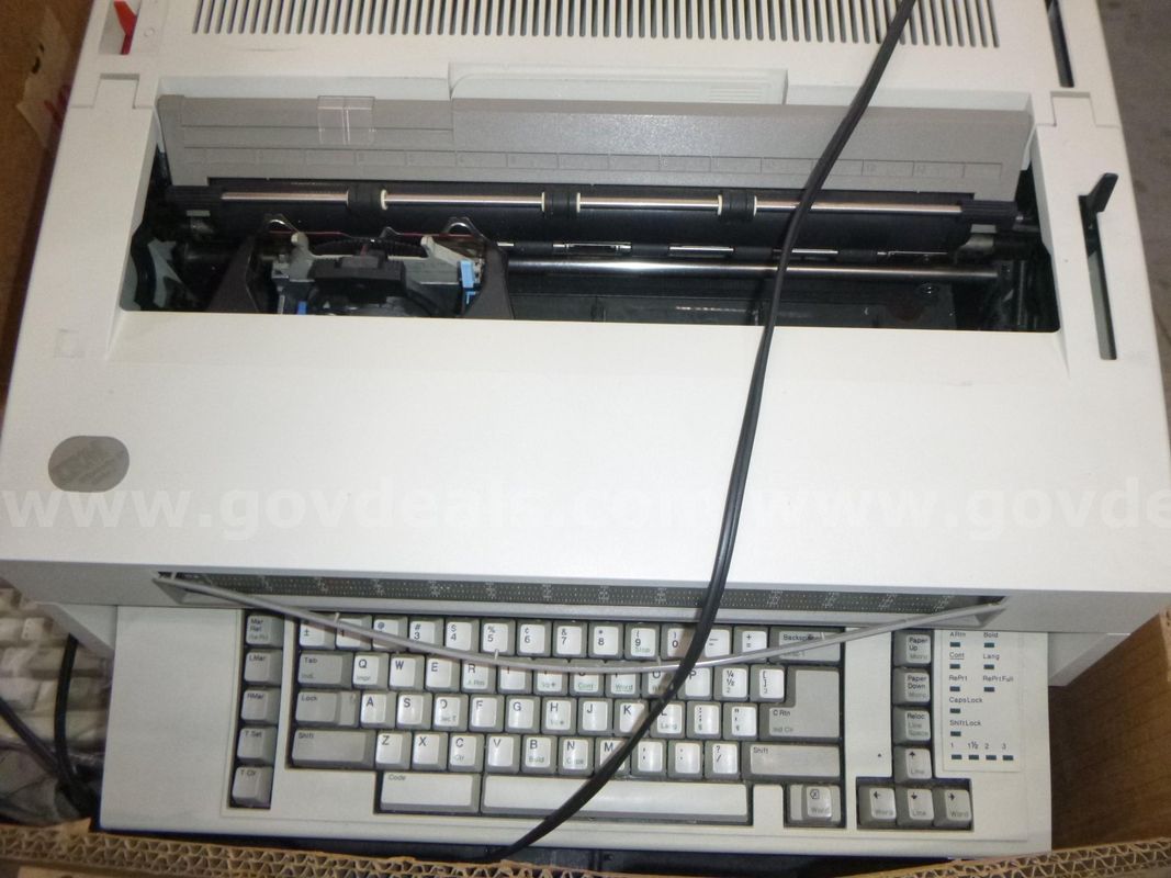 2 IBM typewriters