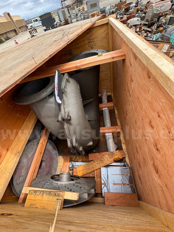 Compressor Impeller and Housing, Multistage, Lansom, Qty 2 Crates