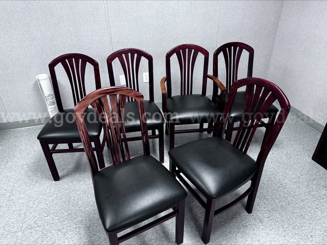 Wooden Chairs - Lot of 6