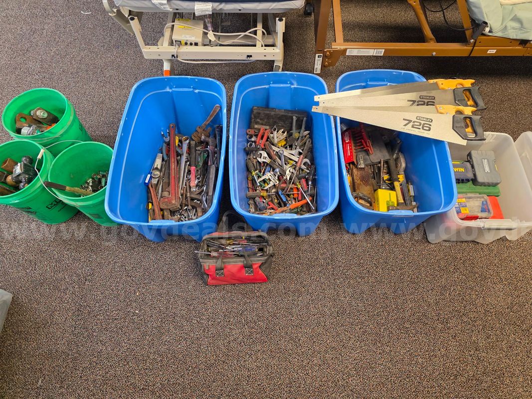 Lot of hand tools and shop accessories