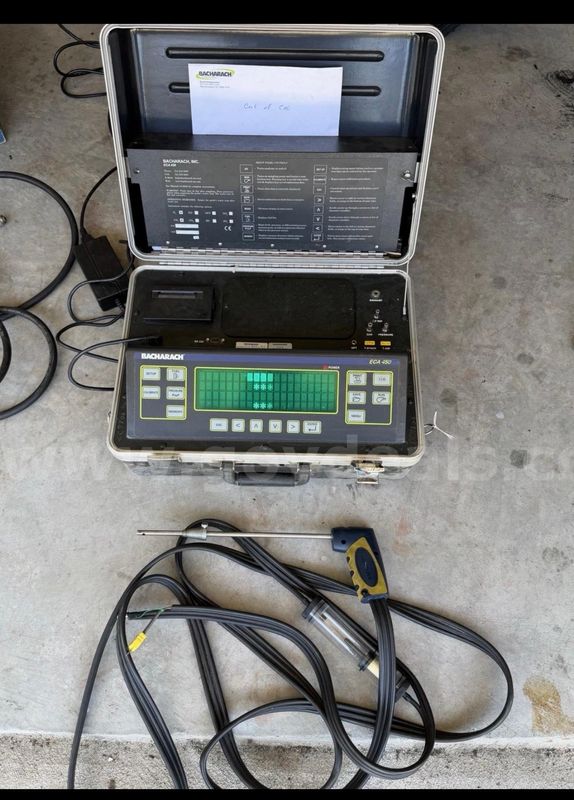 Bacharach Eca-450 Environmental Combustion Analyzer 24-7221, Eca450, 247221