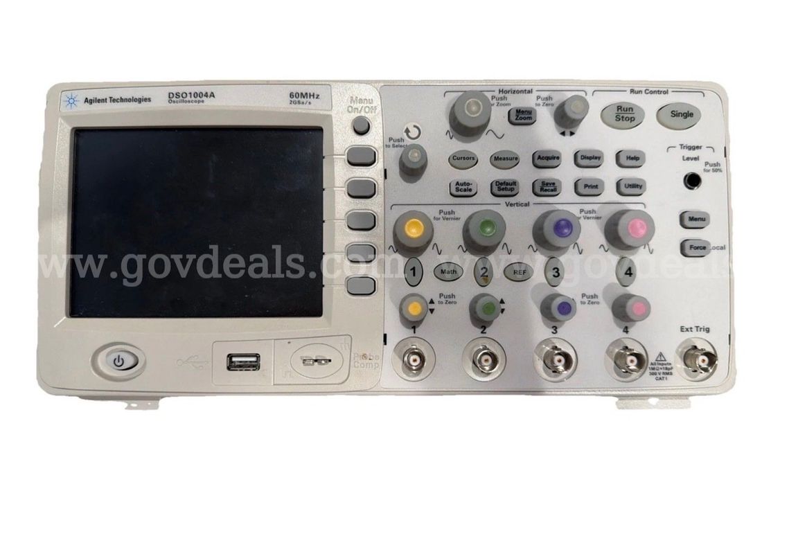 2x LOT Agilent Technologies DSO1004A Digital Storage Oscilloscope Lab 60MHz LOT OF 2 SHIPPING AVAILABLE