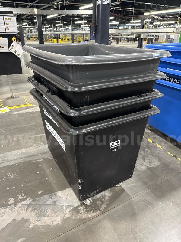 Qty. 4 Poly Box Trucks