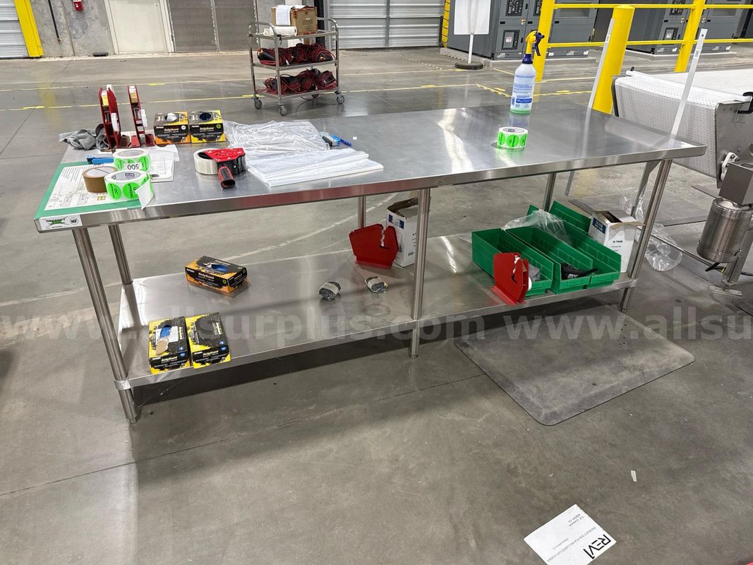 Qty. 2 Stainless Steel Tables