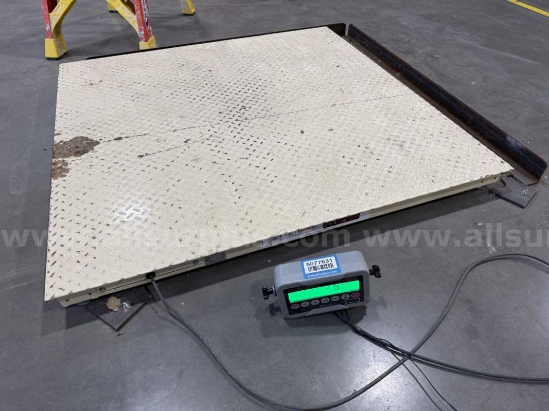 Pallet Scale with Model 185 Cardinal Rival Weight Indicator, Qty 1
