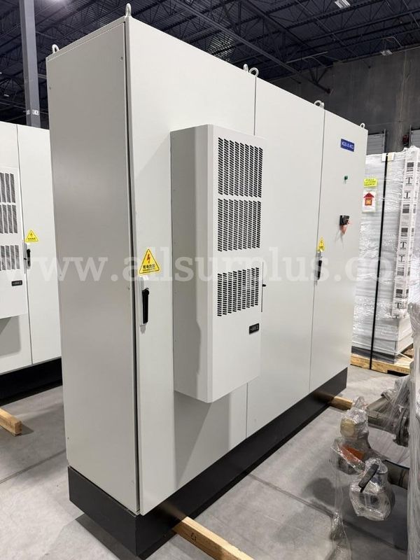 MCC Cabinet and Contents, Servo Packs, Dry Type Transformer, DIN Rails, and More, Qty 1 Unit