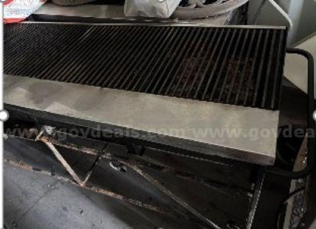 Propane Grill w/ Coal 66”L x 23”W x 31”H