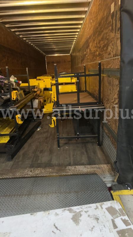 5 Ea. Heavy Duty Warehouse Work Table, Steel Frame