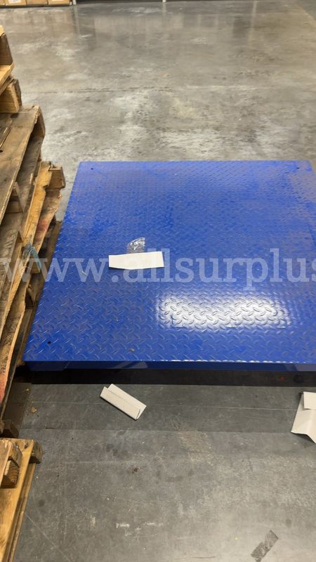 1 Ea. Heavy Duty Floor Scale 4'x4' Platform