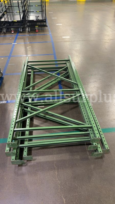 5 Ea. Husky Pallet Rack Upright Frame 18ft