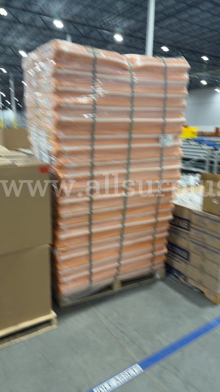 20 Ea. Column Padding Yellow 14" x 14.5" ID x 4' Tall