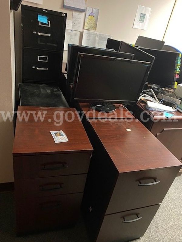 Lots of office furniture, IT equipment, and miscellaneous, etc.