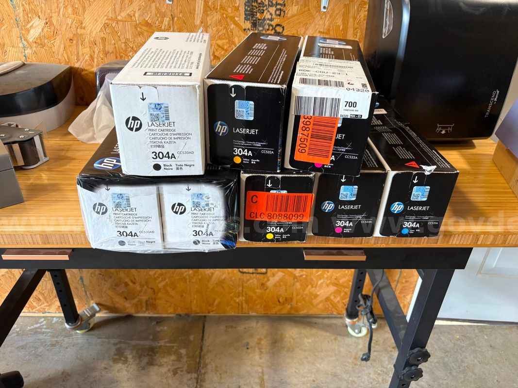 HP Laser Jet 304A Print Cartridges