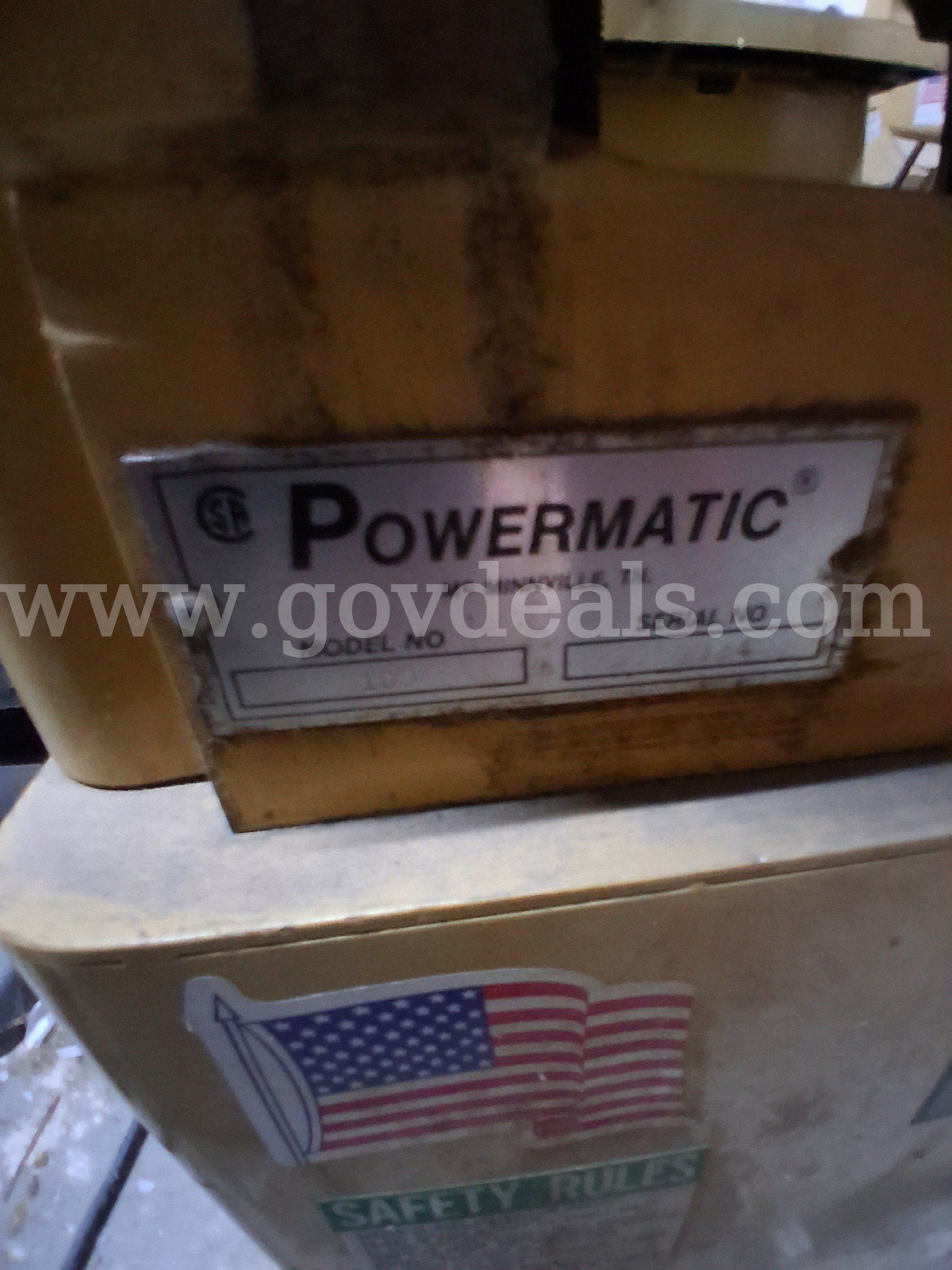 Powermatic 12" planer
