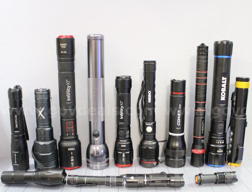 Approximately 11 lbs. of Assorted Flashlights, #35586