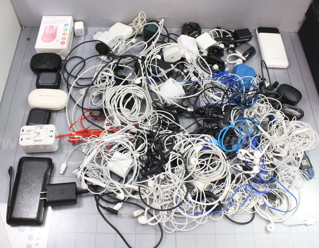 Approximately 8 lbs. of Misc. Electronics/Access./Etc., #35748
