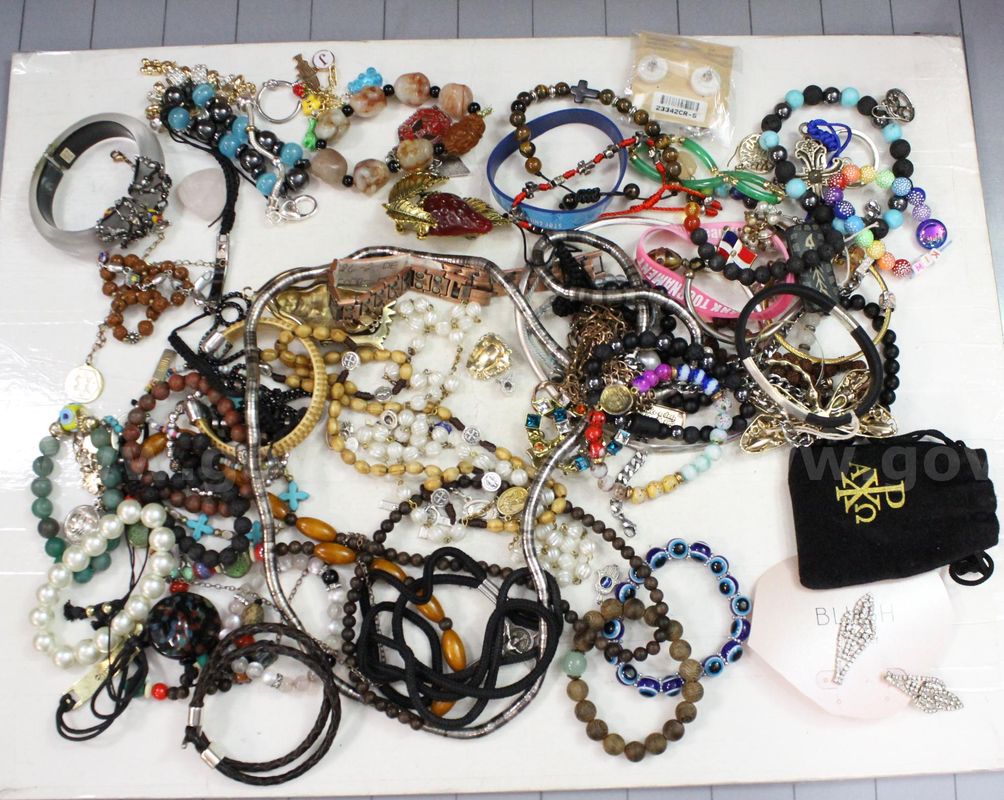 Approximately 3 lbs. of Asst. Costume Jewelry, #35874