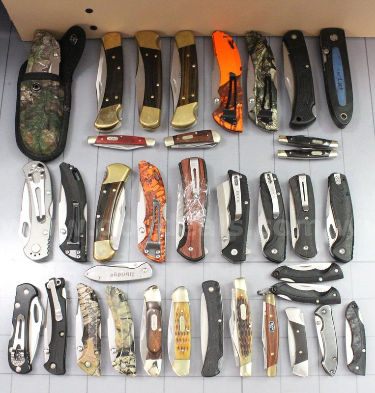 Approximately 6 lbs. of Assorted BUCK Knives, #35194