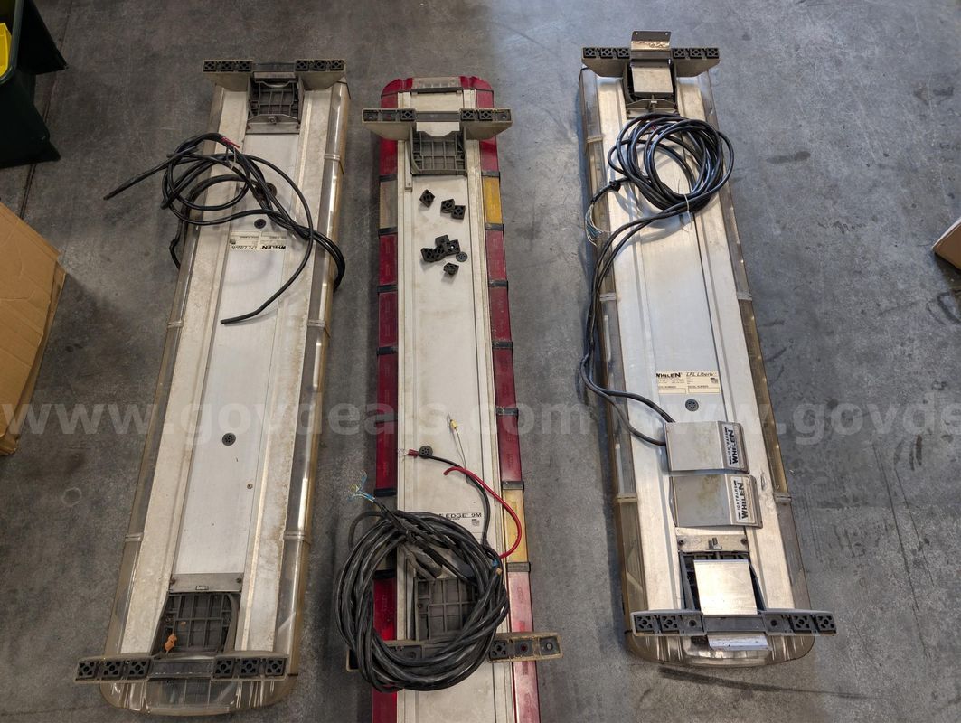Fire Department Light Bars (3)