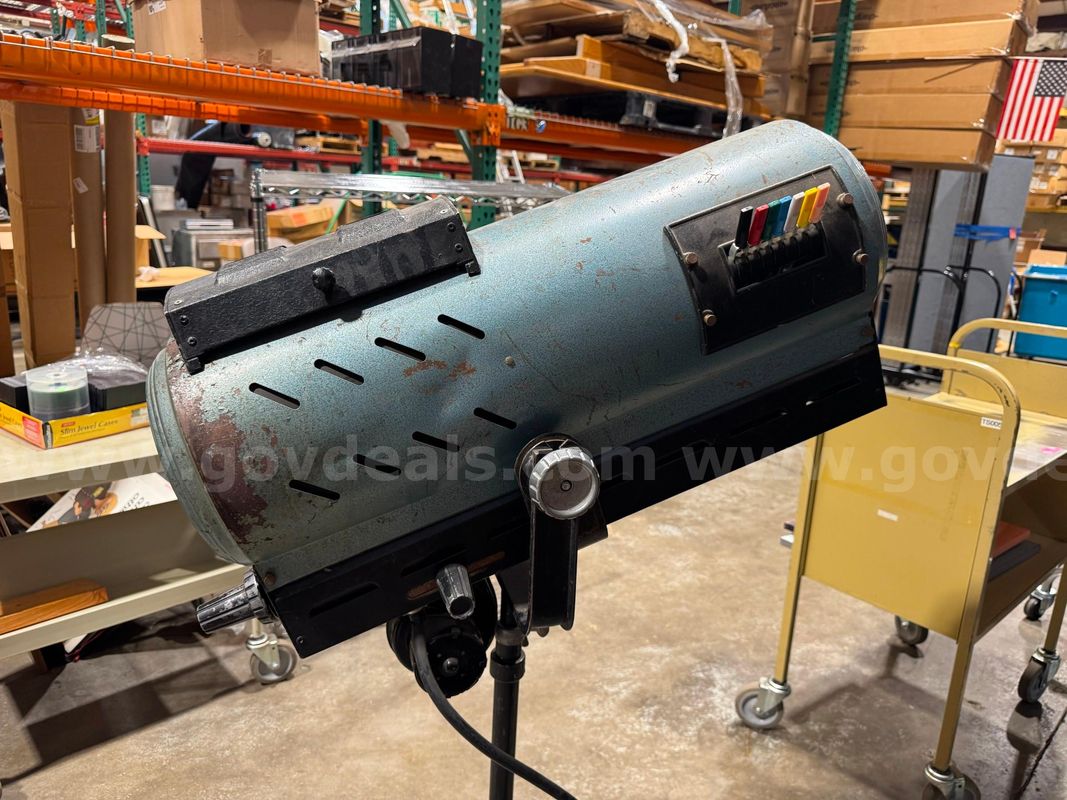 Antique Stage Spotlight - Follow Spot Altman Lighting