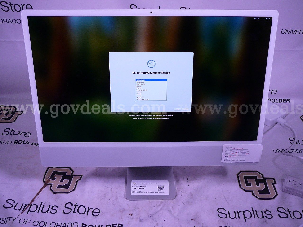 2021 24" iMac All-In-One Desktop Computer