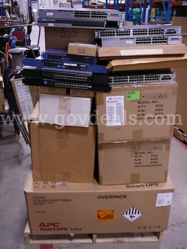 Pallet of Networking & Telecommunications Equipment