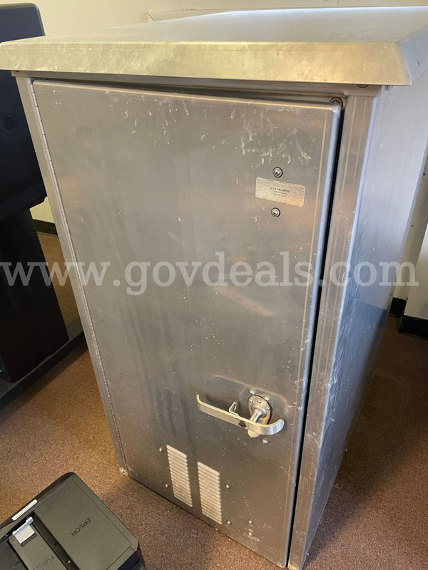 One (1) Wall Mount Cabinet w/No Key & One (1) Traffic Control Box