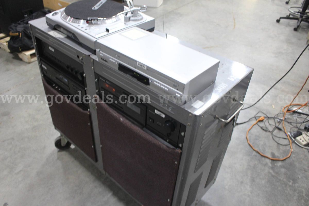 Audio Cabinet w/ Turntable