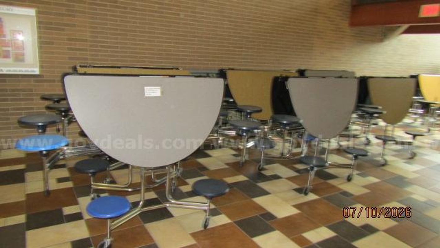 Café tables 6 each