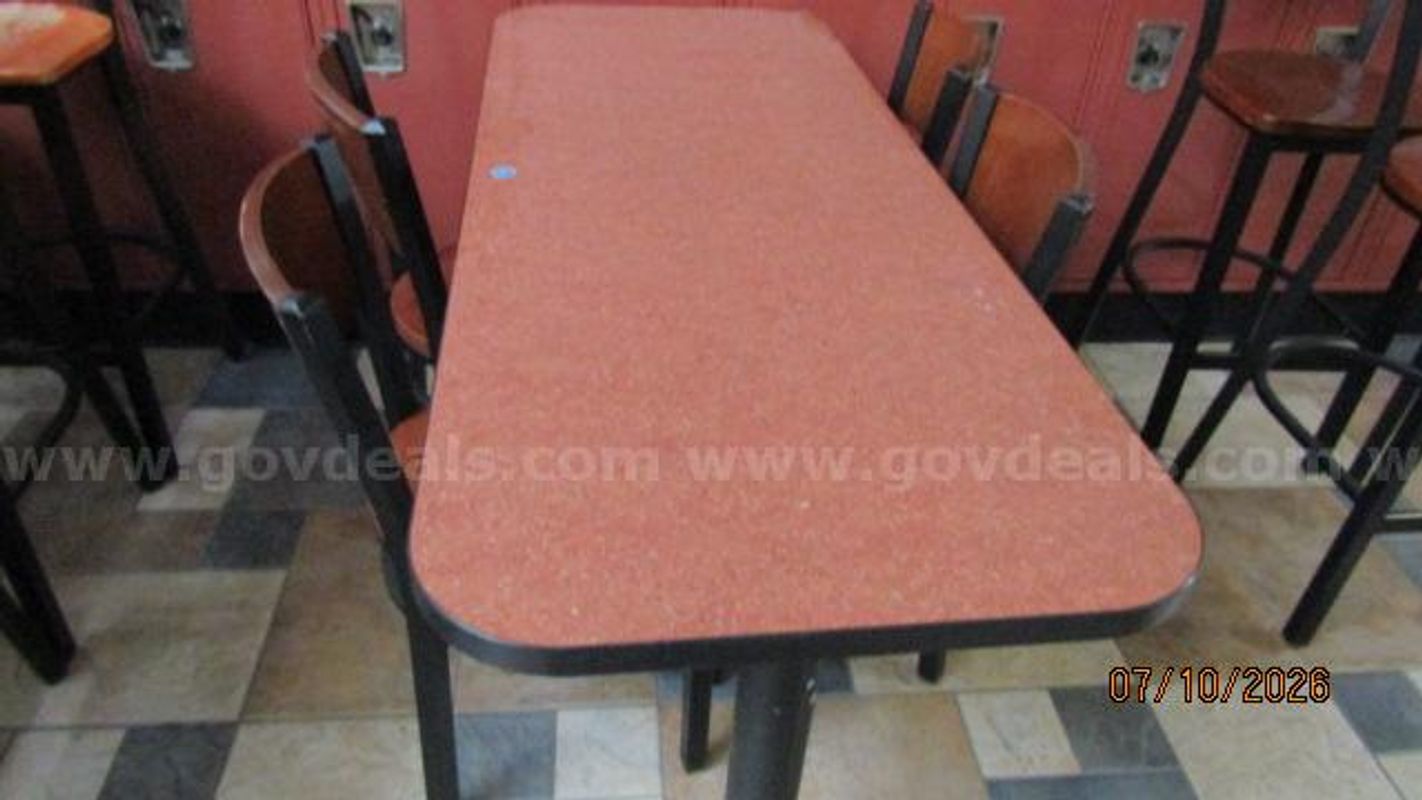 Tables and chairs